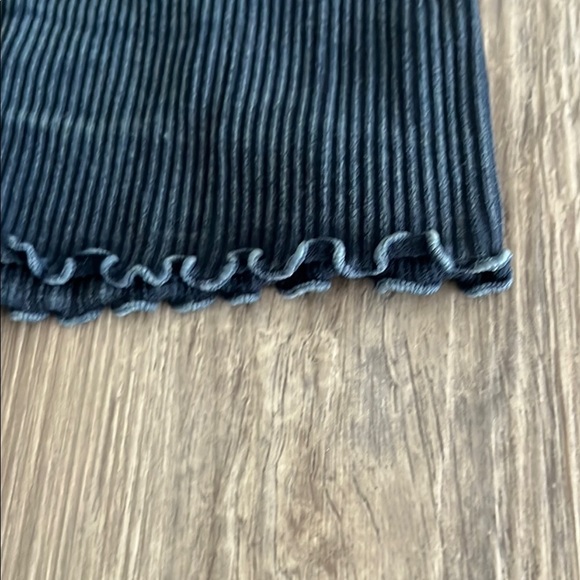 Spiritual Gangster Blue Ribbed Tank Top - Picture 3 of 7